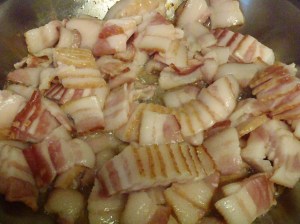 Bacon is sooooooo good.