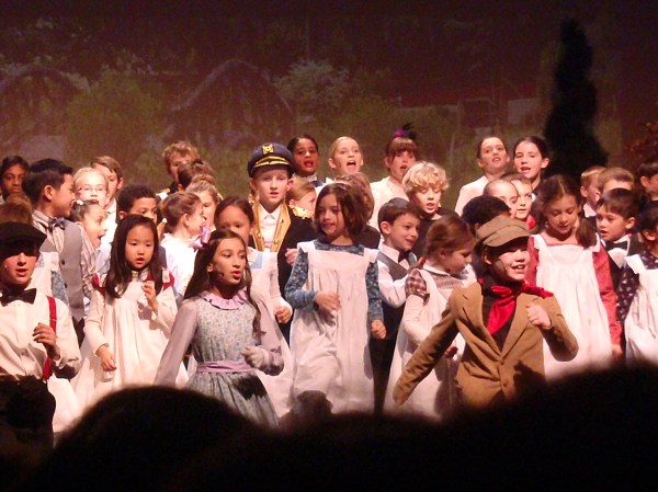 A close up of the pinafores. So cute!