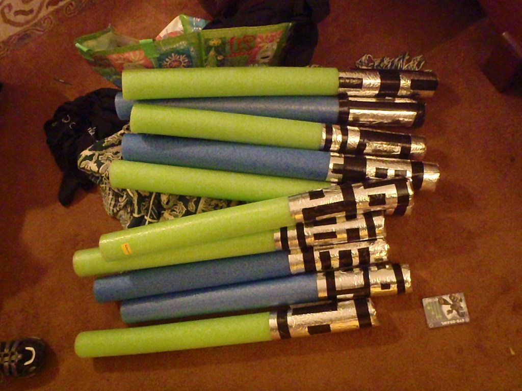 The arsenal is assembled.