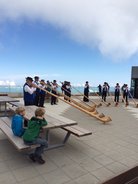 Alpine Horn players!