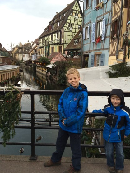 The area with the Venetian feel. 