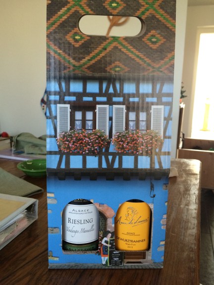 The wine carrier.  When you've drunk the wine you can make it into a doll house.