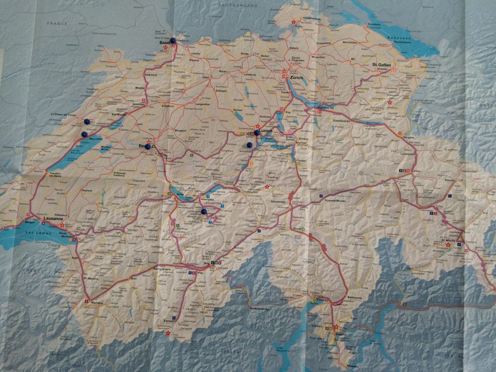 The Swiss Grand Tour: 3 day, 5 day, and 8 day&nbsp;Itineraries