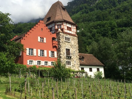 The Red House.  Built in stages starting in the 15th century and continuing through the very early 1900s.