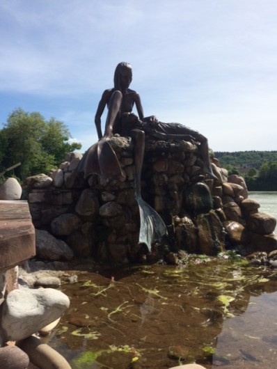 mermaid at Rheinfelden