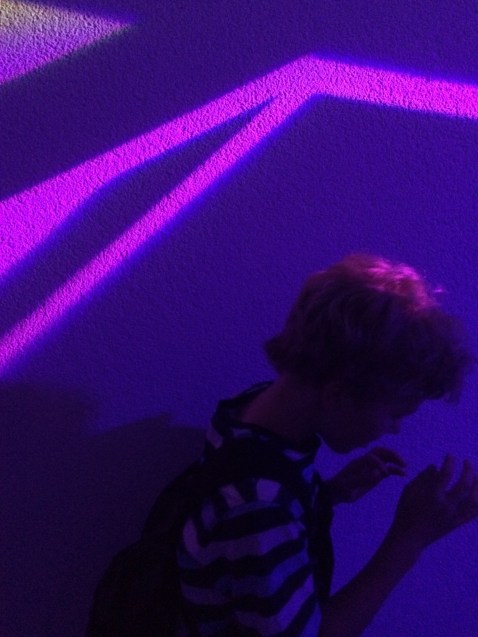 Secret agent lighting.