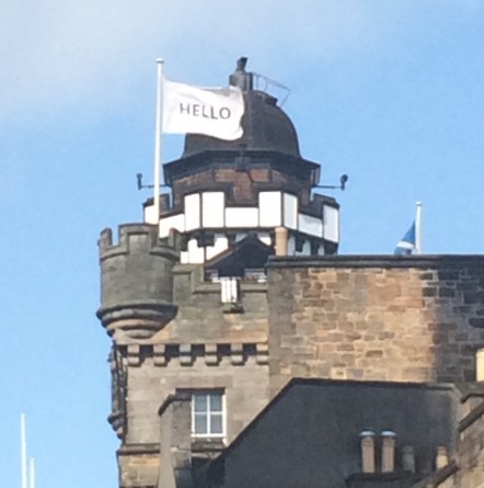 Even the buildings are friendly here!