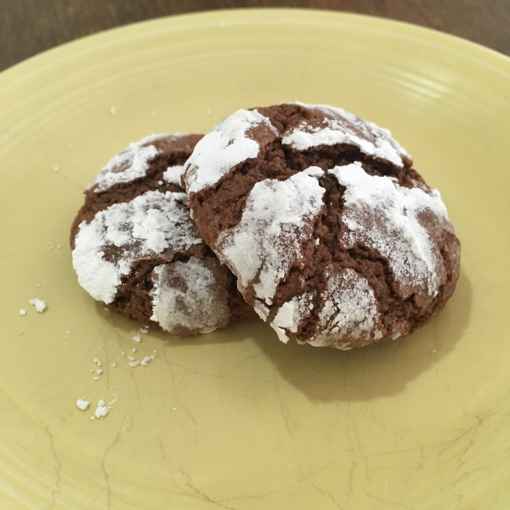 Chocolate Crinkle Cookies