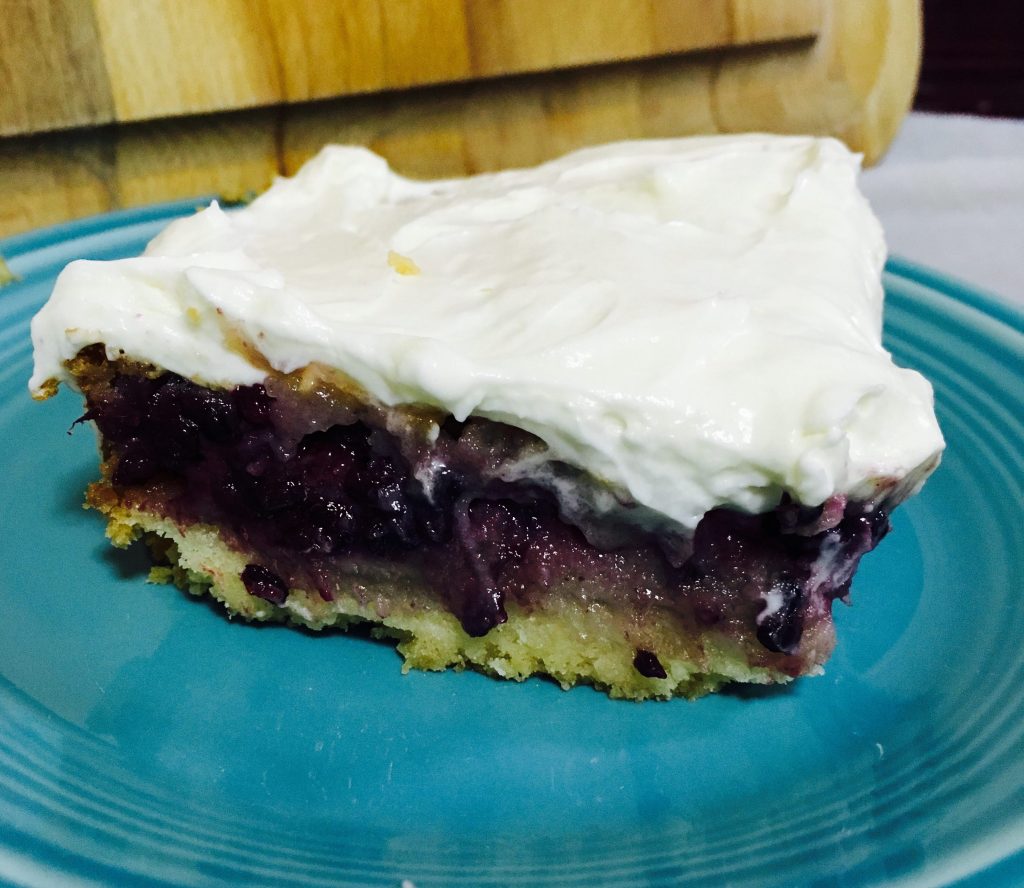 Blackberry Custard Bars