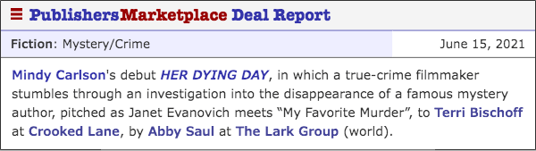 I Have a Book&nbsp;Deal!